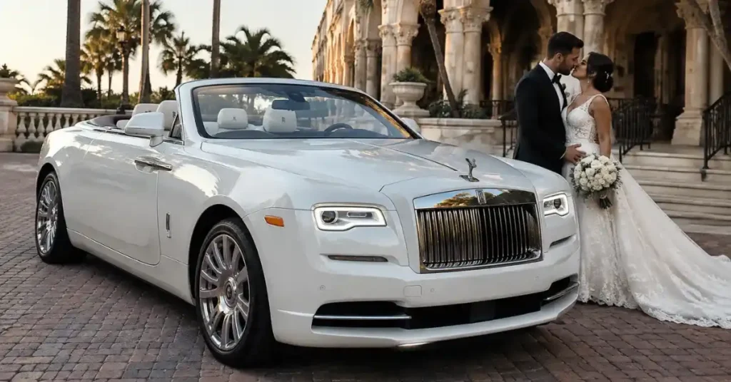 rolls royce car rental for wedding