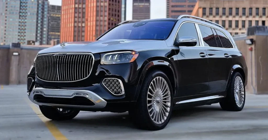 Maybach GLS 600 rental for corporate events